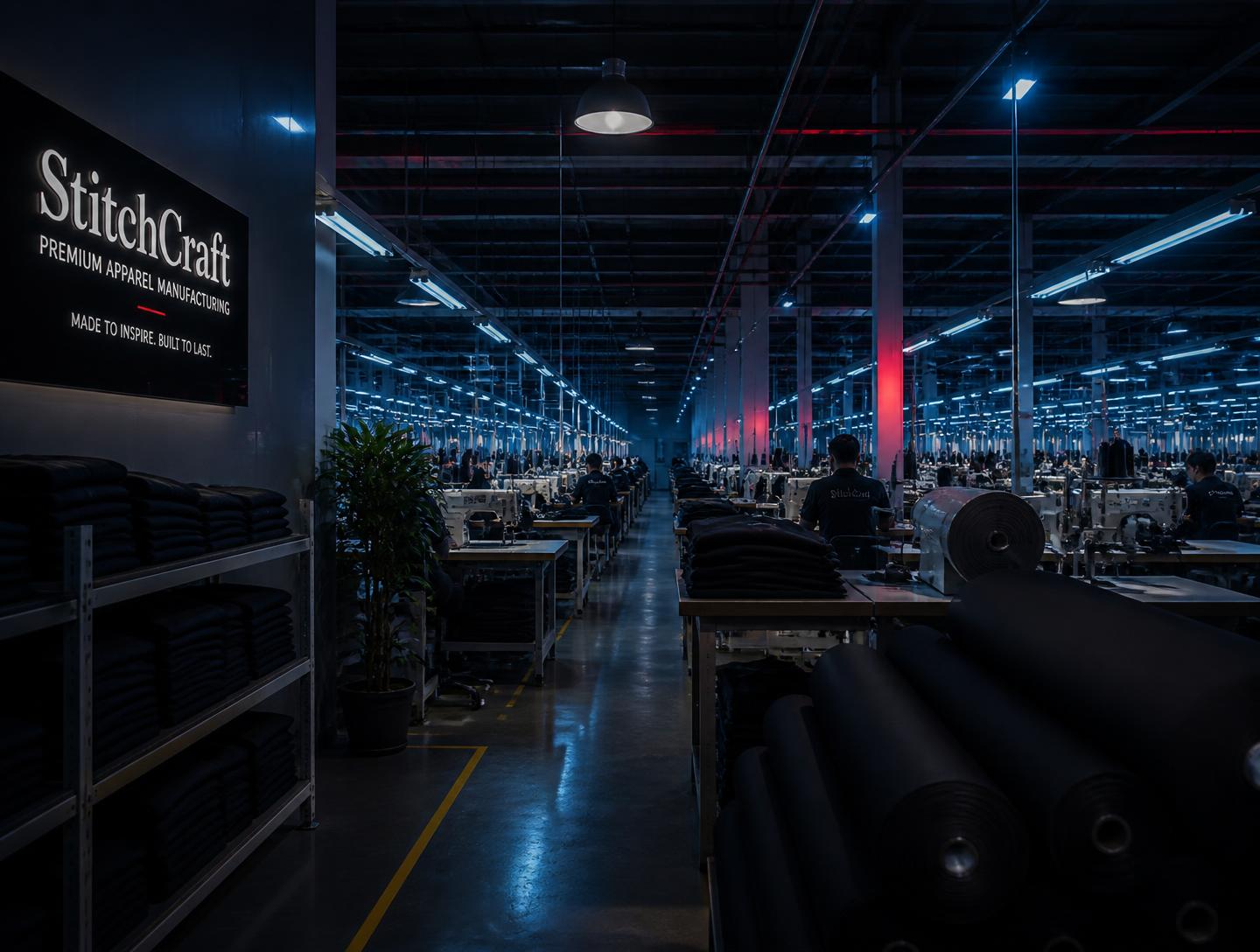 Ludus Sports apparel manufacturing facility